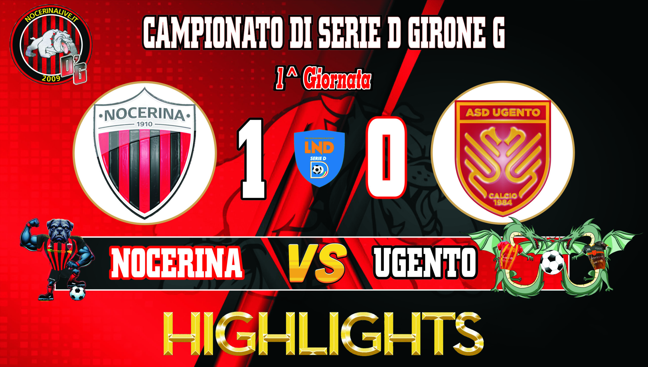 Nocerina - Ugento 1-0: gol e highlights [VIDEO] Nocerina &#8211; Ugento 1-0: gol e highlights [VIDEO] 10 scaled