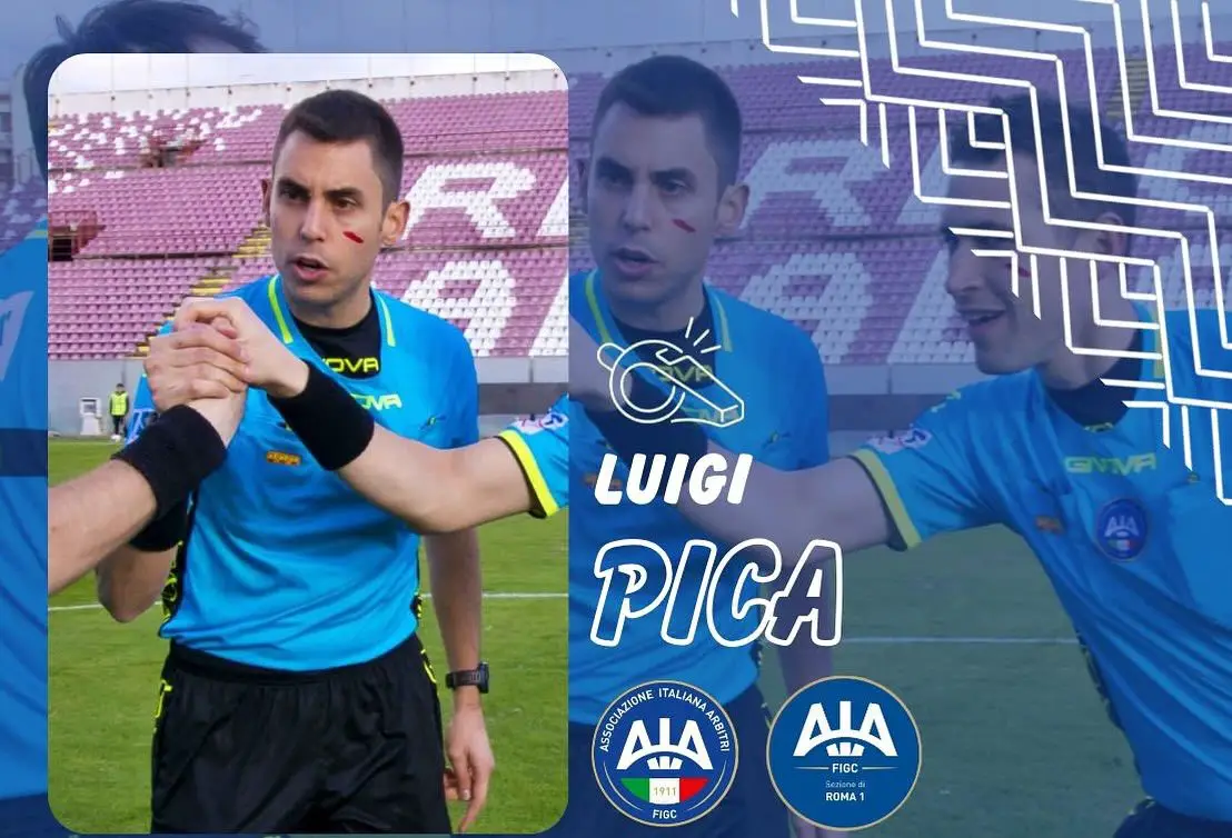 Nocerina-Ugento, ecco l'arbitro il sig. Luigi Pica di Roma 1 Nocerina-Ugento, ecco l&#8217;arbitro il sig. Luigi Pica di Roma 1 440751033 18307330828199568 726986628342560571 n