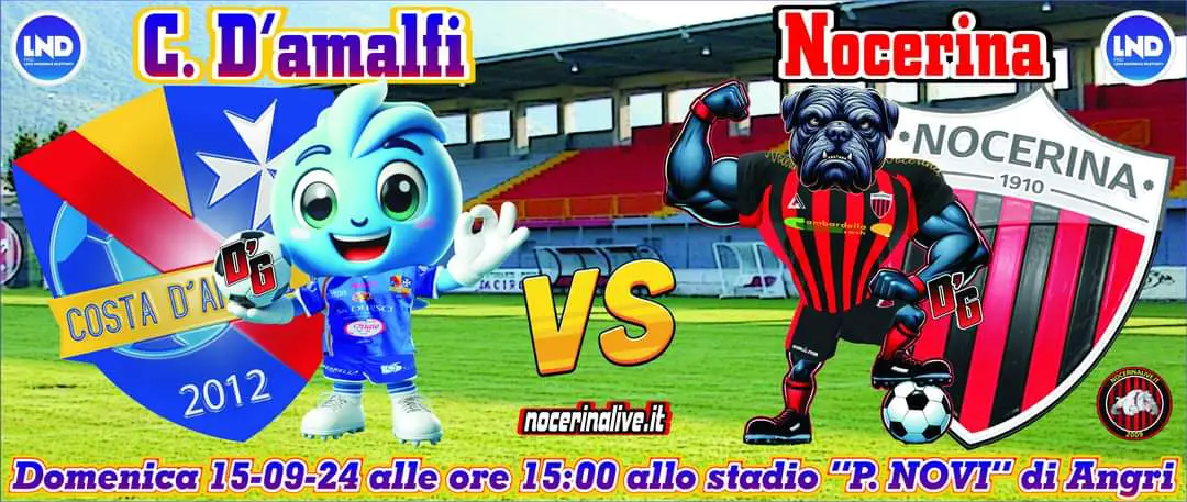 FT| COSTA D&#8217;AMALFI &#8211; NOCERINA 0-4 Live CdA Nocerina