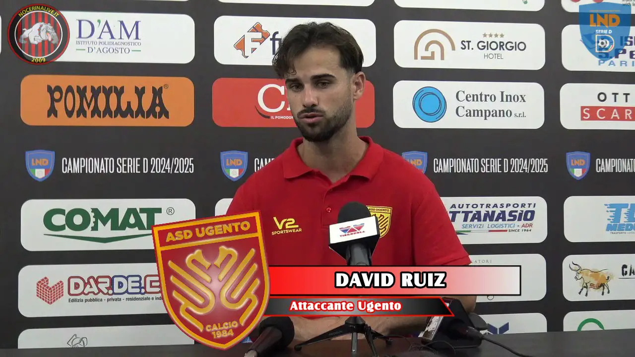 Nocerina - Ugento 1-0| La conferenza stampa di David Ruiz [VIDEO] Nocerina &#8211; Ugento 1-0| La conferenza stampa di David Ruiz [VIDEO] WhatsApp Image 2024 09 08 at 20