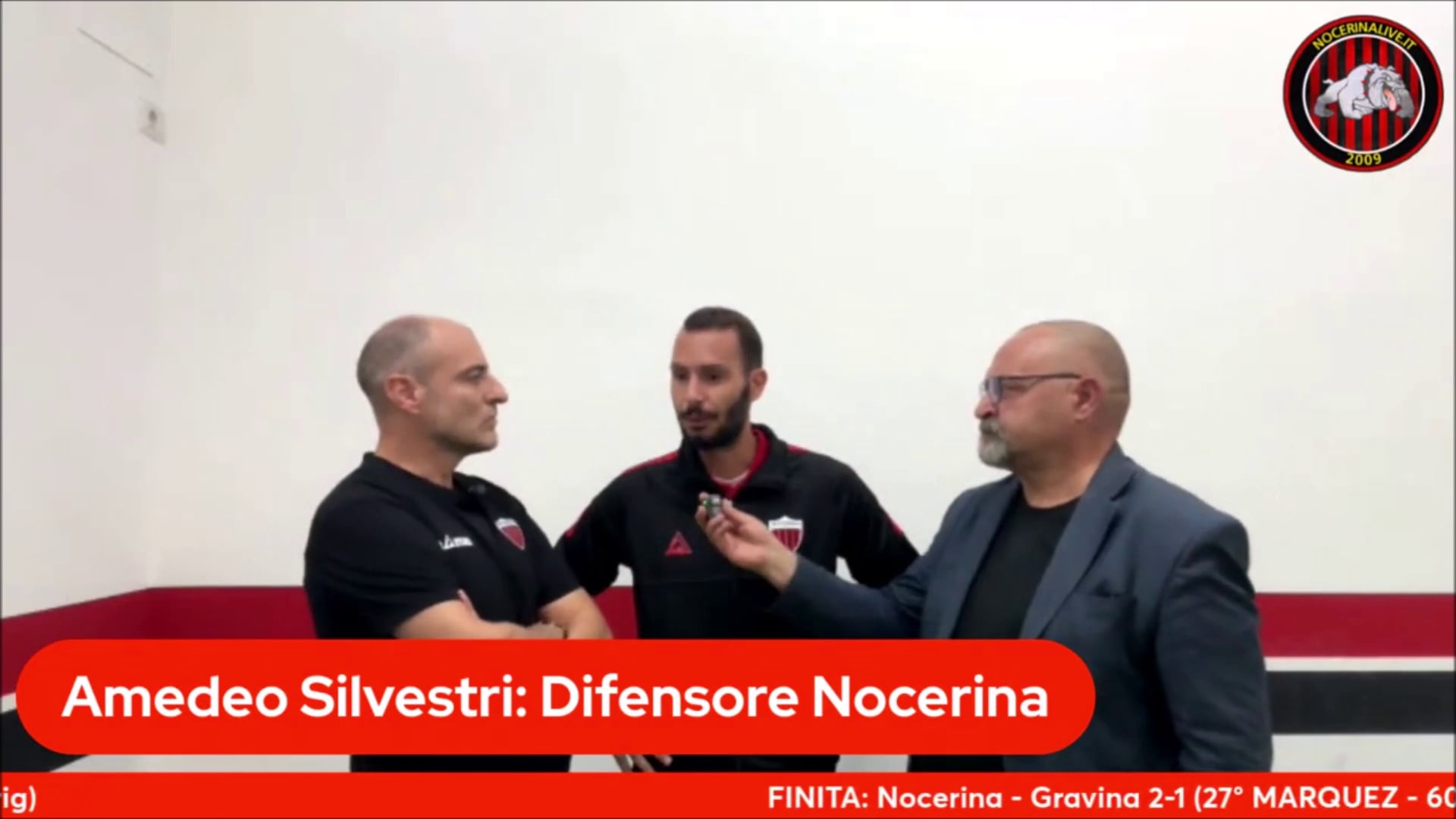 NOCERINA-GRAVINA 2-1| La conferenza stampa del difensore Silvestri (video) Senza titolo