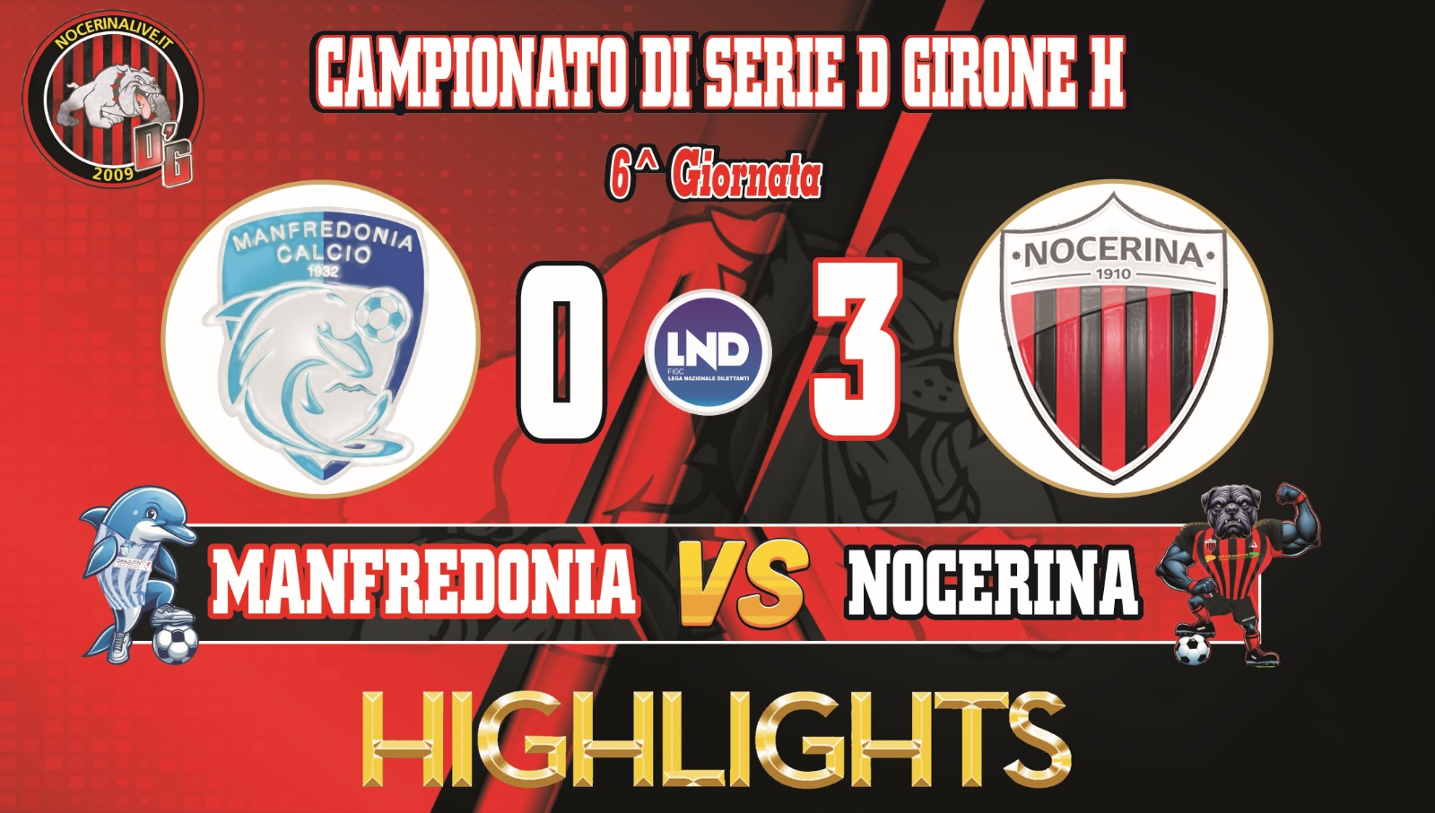 MANFREDONIA-NOCERINA 0-3| Gol e highlights del match [VIDEO] WhatsApp Image 2024 10 13 at 17