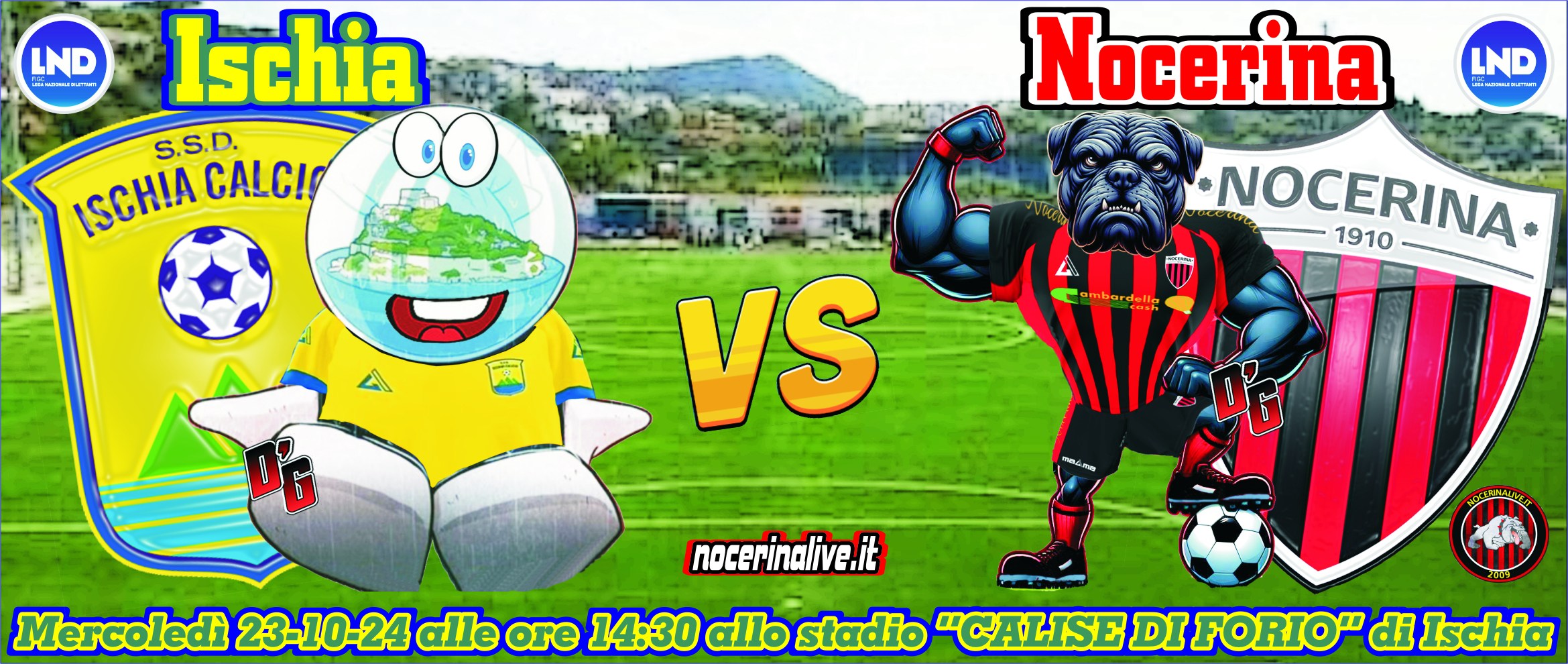 ft| ischia-nocerina 0-2 [76' grandis, 94' marquez] FT| ISCHIA-NOCERINA 0-2 [76&#8242; Grandis, 94&#8242; Marquez] ischia nocerina