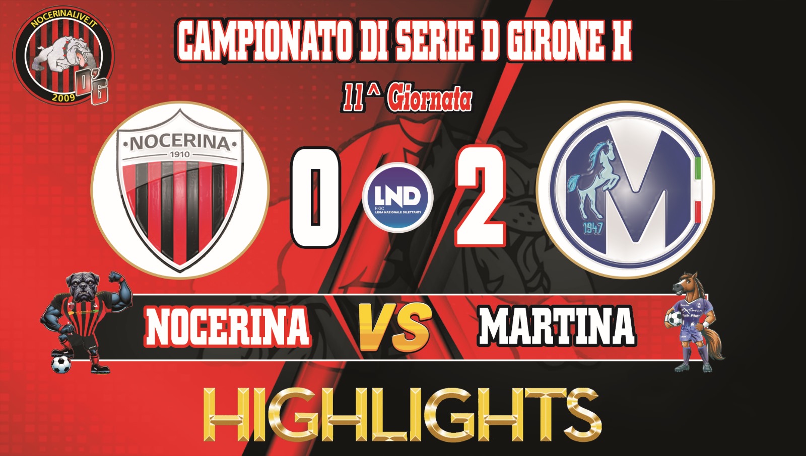 NOCERINA-MARTINA 0-2| Gli highlights e i gol della gara NOCERINA-MARTINA 0-2| Gli highlights e i gol della gara WhatsApp Image 2024 11 10 at 18