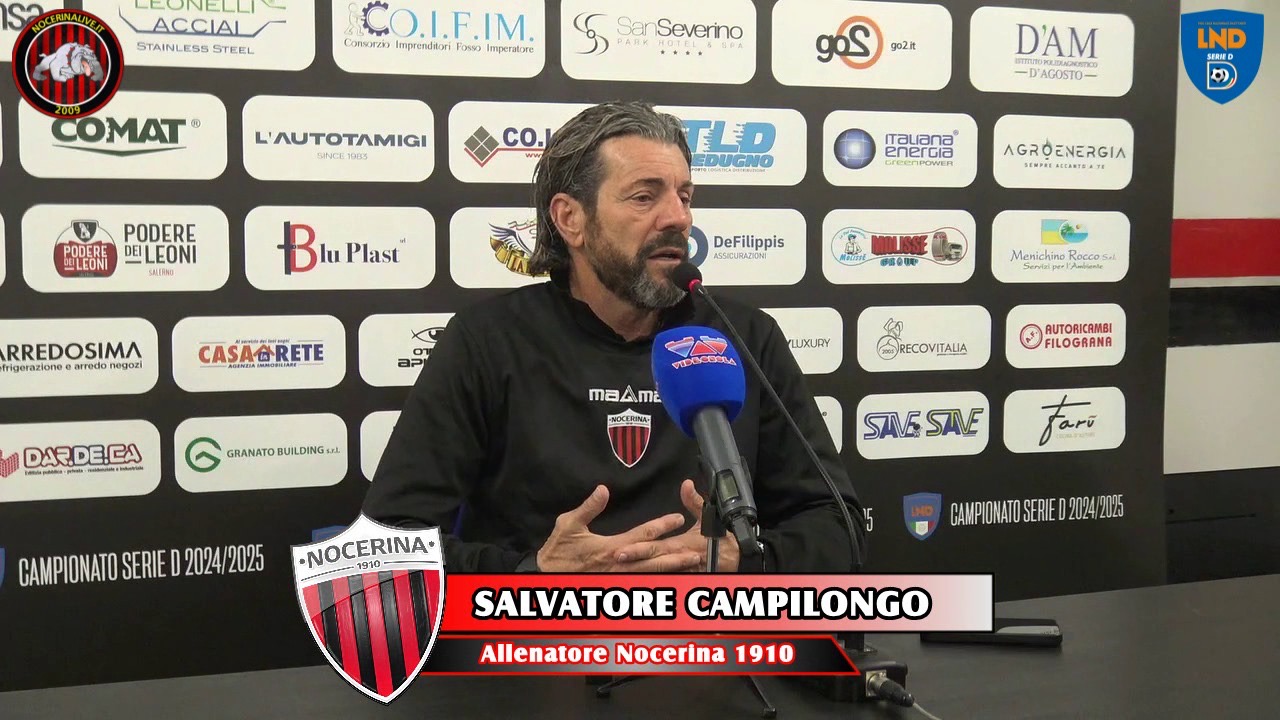 NOCERINA- VIRTUS FRANCAVILLA 2-0 |La conferenza stampa di mister Campilongo (VIDEO) 534a84da 2646 4783 95c2 ff4b234fe517