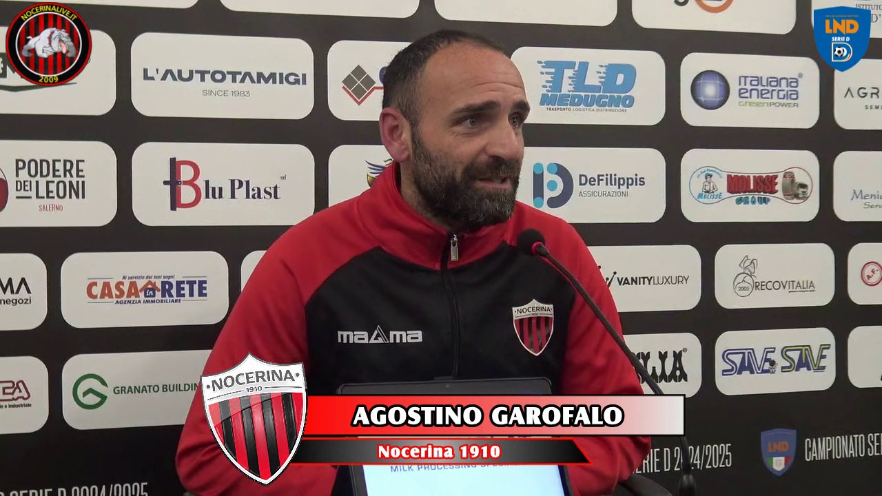 NOCERINA-NARDÒ 2-0| La conferenza stampa di Agostino Garofalo [VIDEO] IMG 20250126 WA0040