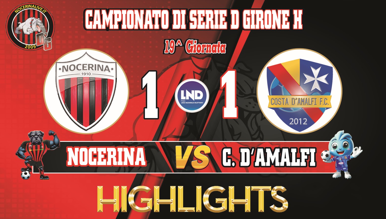 NOCERINA-C.D'AMALFI 1-1| Gli highlights e i gol della gara NOCERINA-C.D&#8217;AMALFI 1-1| Gli highlights e i gol della gara WhatsApp Image 2025 01 12 at 19