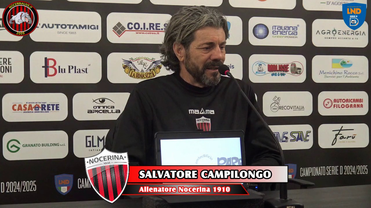 NOCERINA-MANFREDONIA 0-0| La conferenza stampa di Salvatore Campilongo [VIDEO] IMG 20250209 WA0135